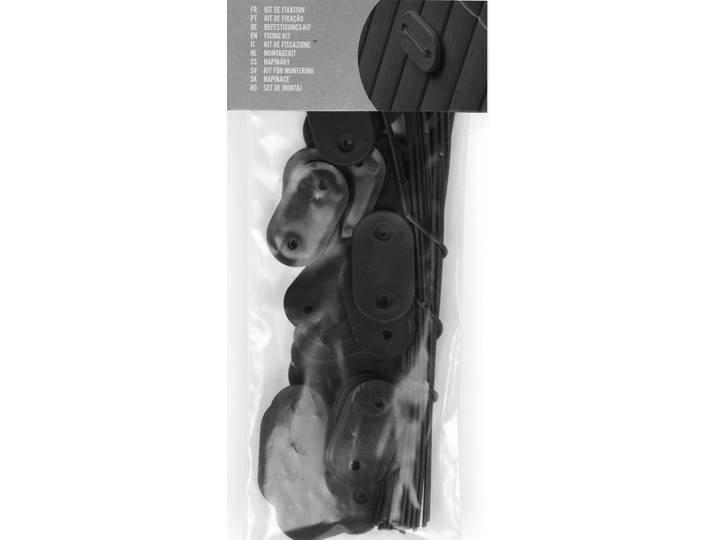 Tie-wraps, tyraps, tie rips of kabelbinders zwart