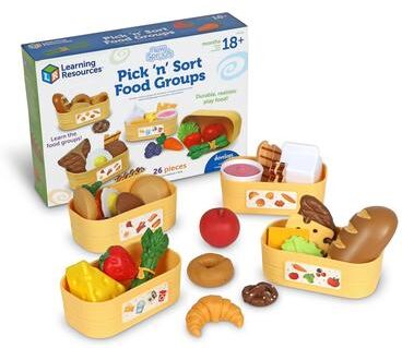 Learning Resources New Sprouts Pick 'n' Sort Food Groups - Multi