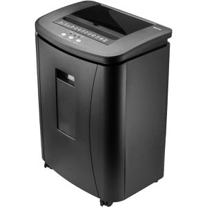 Hama Aktenvernichter 50591 Safe Auto M1200, mit Rollen, 120 Blatt Autofeed, 25 Liter, 4x20 mm Partikelschnitt, P-4