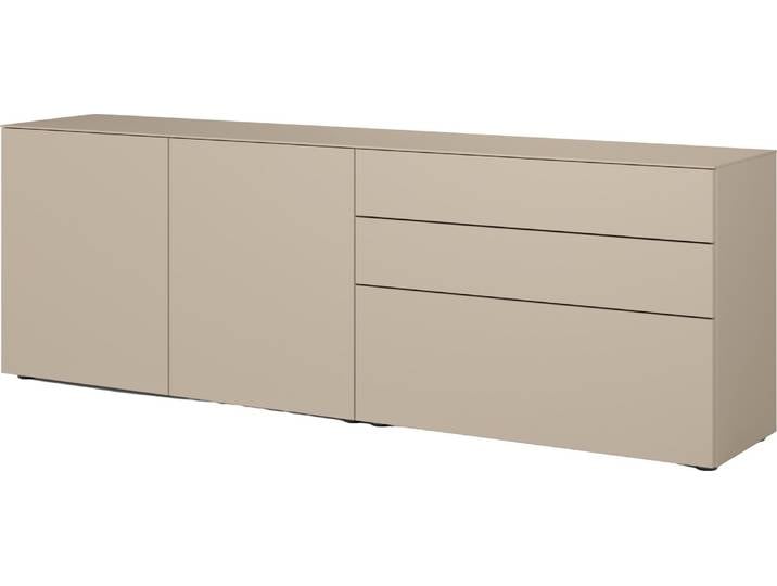 WK-Wohnen Sideboard VIVA, beige, Holzfurnier