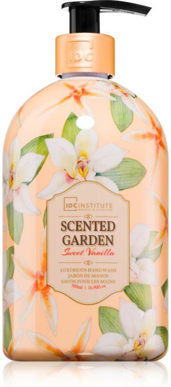 IDC Institute Scented Garden Vanilla liquid soap for hands 500 ml