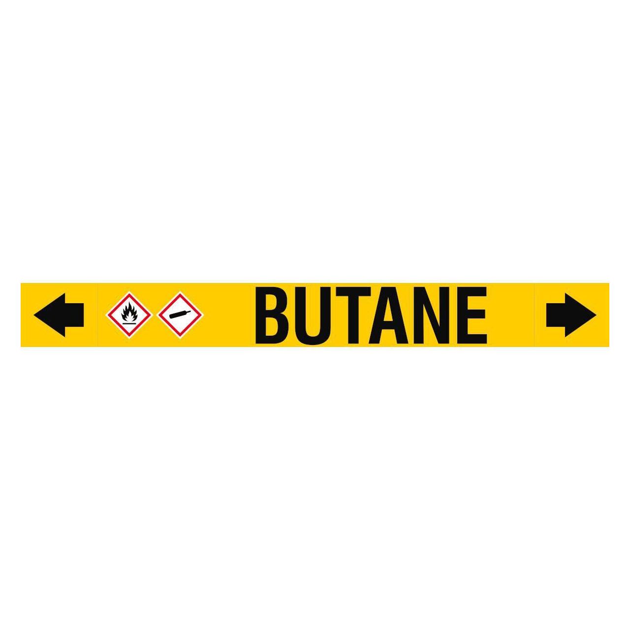 Brady ASME - Rohrmarkierer - Butane (ASMEPM-100X920MM-BUTANE)