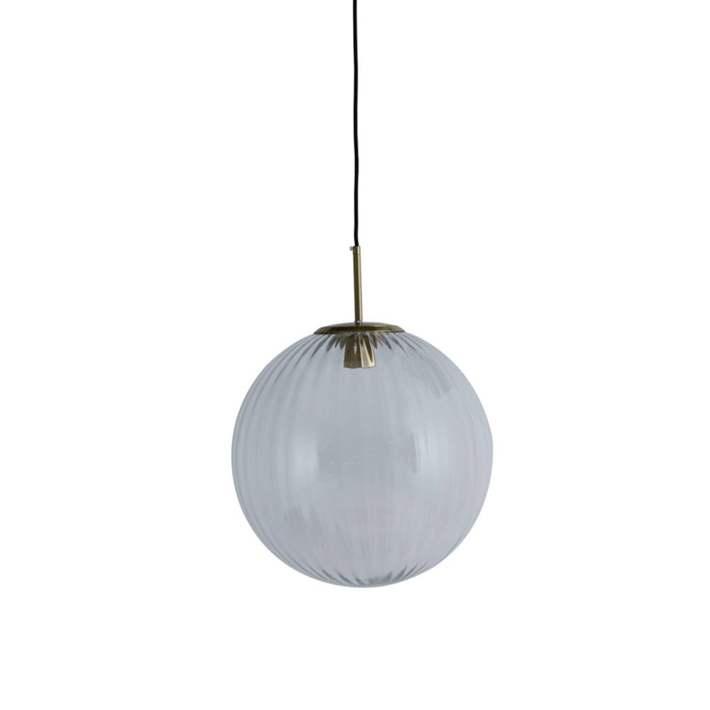 Light & Living Magdala Hanglamp - Grijs/Goud - Ø 40 cm