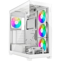 XILENT Gleam, Tower-Gehäuse weiß, Tempered Glass