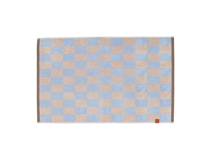 Mette Ditmer - Retro Badematte, 50 x 80 cm, hellblau