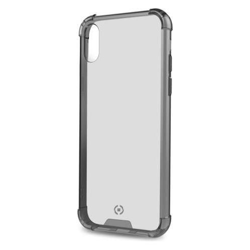 Celly Armor Handyhülle 16,5 cm (6,5') Cover Schwarz, Transparent (Apple iPhone XS Max) (ARMOR999BK)