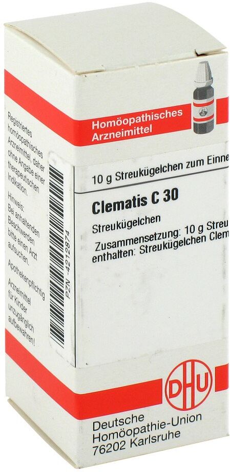 DHU Clematis C30 Globuli