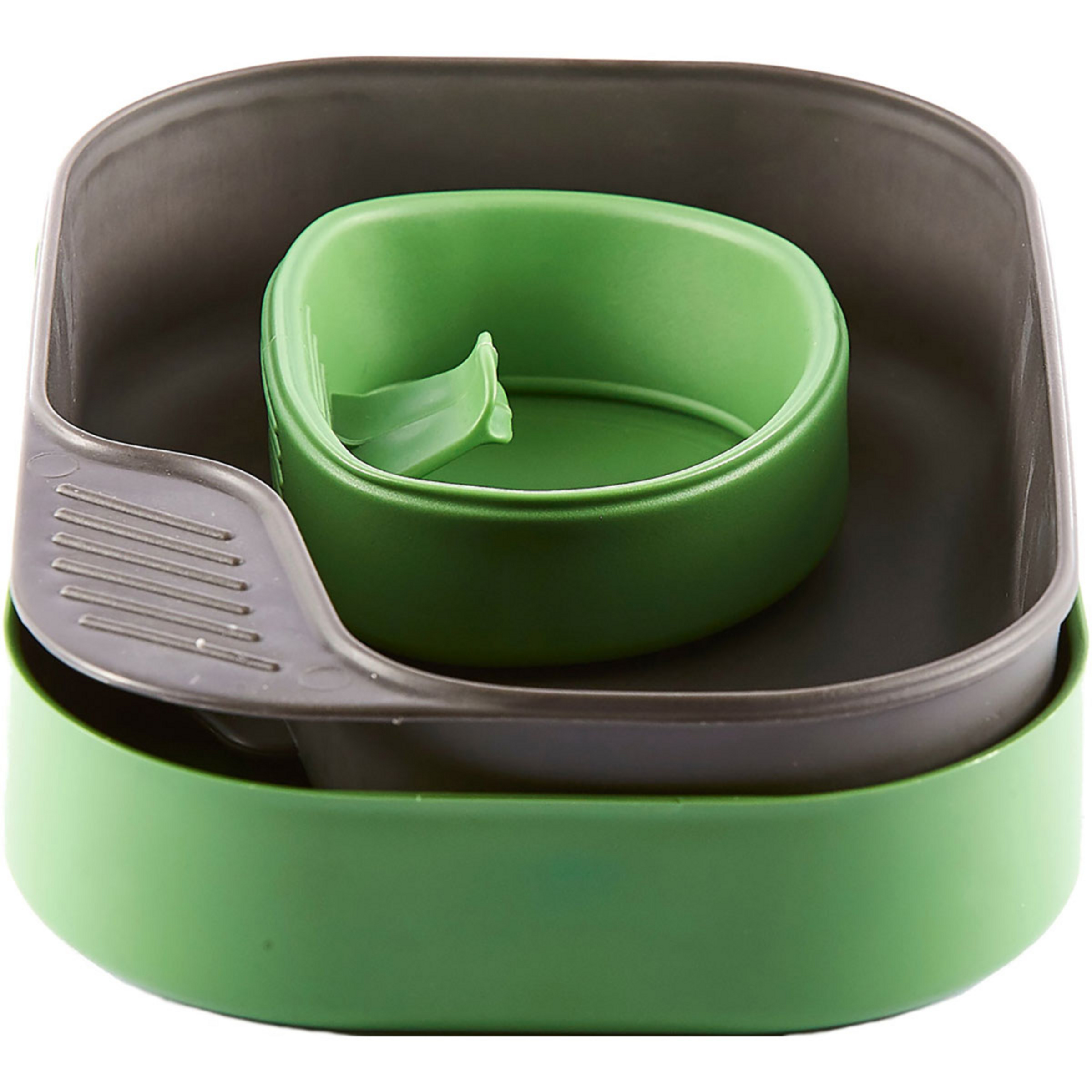 Wildo Camp-A-Box Basic Essgeschirr Campinggeschirr gruen Camping