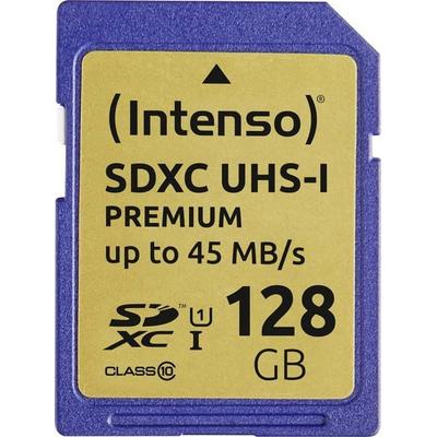 Intenso Premium - Flash-Speicherkarte - 128 GB - UHS Class 1 / Class10 - SDXC UH