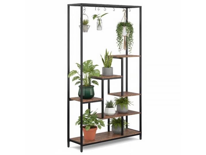 Pflanzenregal Vintage BONITA 100 x 180 cm
