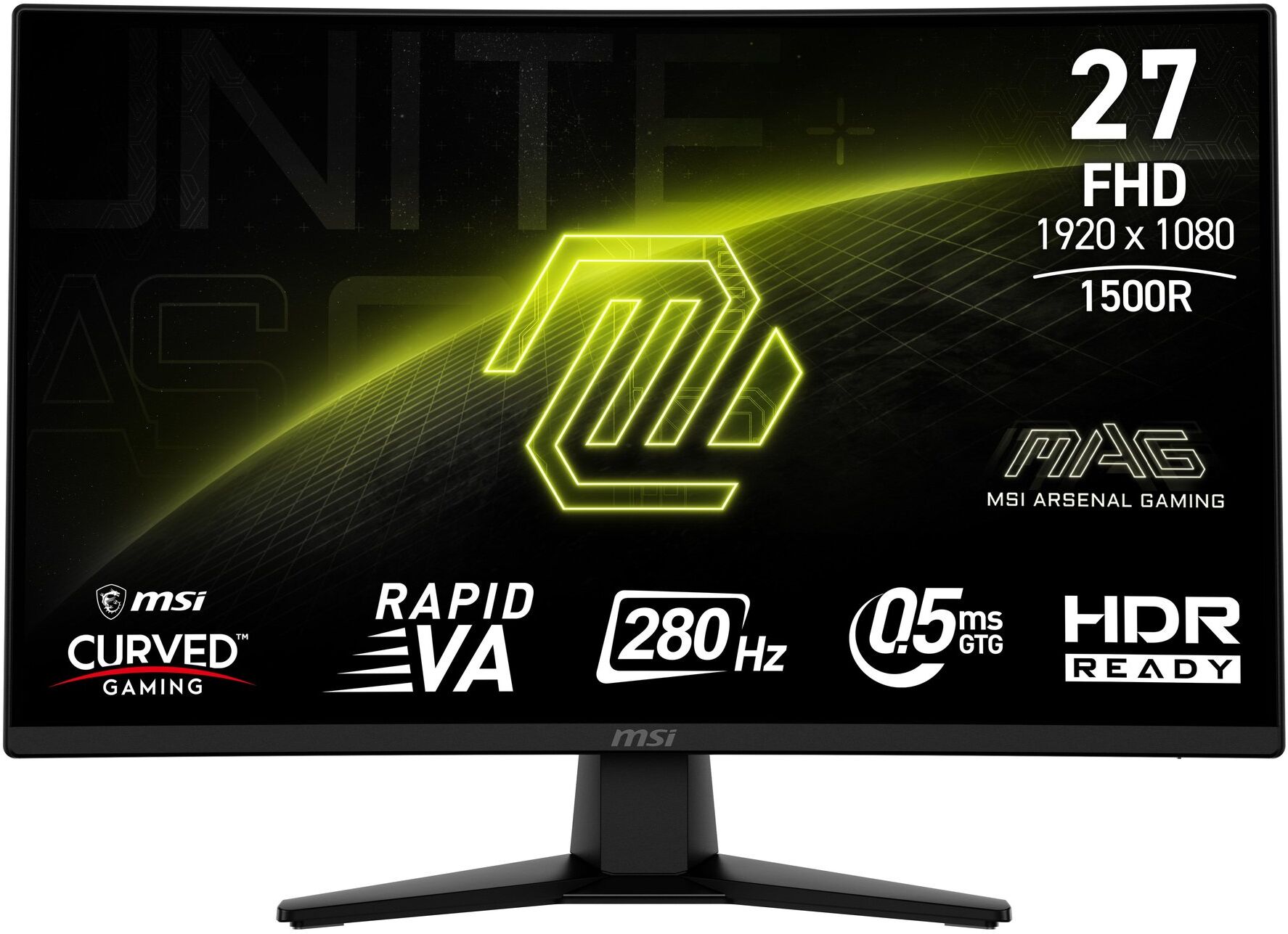 Monitor Msi MAG 274CXF Curvo Black
