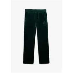 Superdry, Damen, Sporthose, Country Club Velour Jogginghose (XXS), Grün