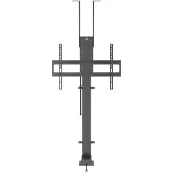 Maclean Supporto TV Elettrico per Soffitto e Pavimento (60 kg, 43" - 88"), TV Ständer, Schwarz