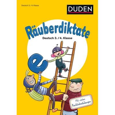 Räuberdiktate 3./4. Klasse, Taschenbuch von Andrea Wimmer, Duden ein Imprint von Cornelsen Verlag GmbH, 978-3-411-72128-3