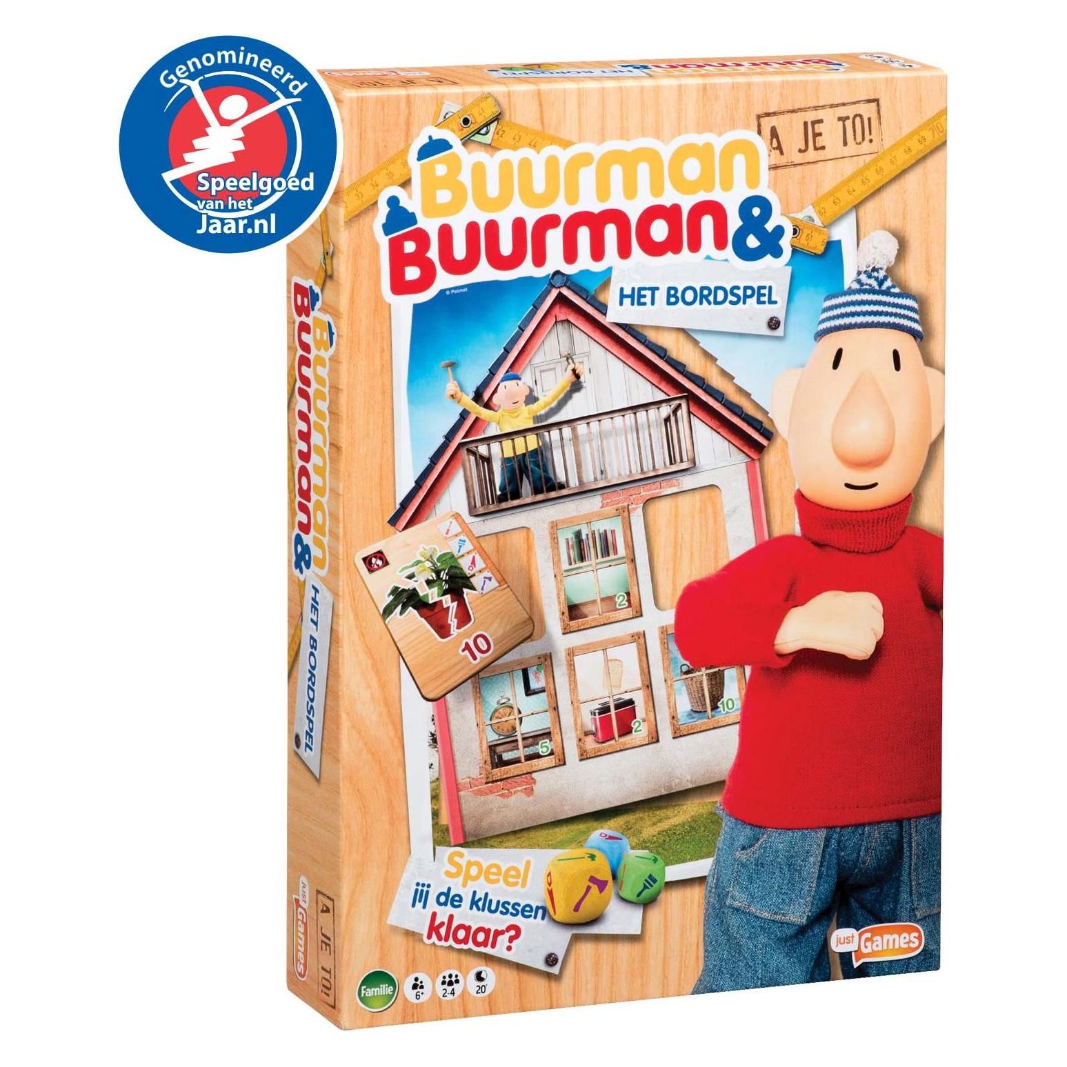 Just Games Nachbar & Nachbar das Brettspiel (Deutsch, 2 - 4 Spieler) (30026)