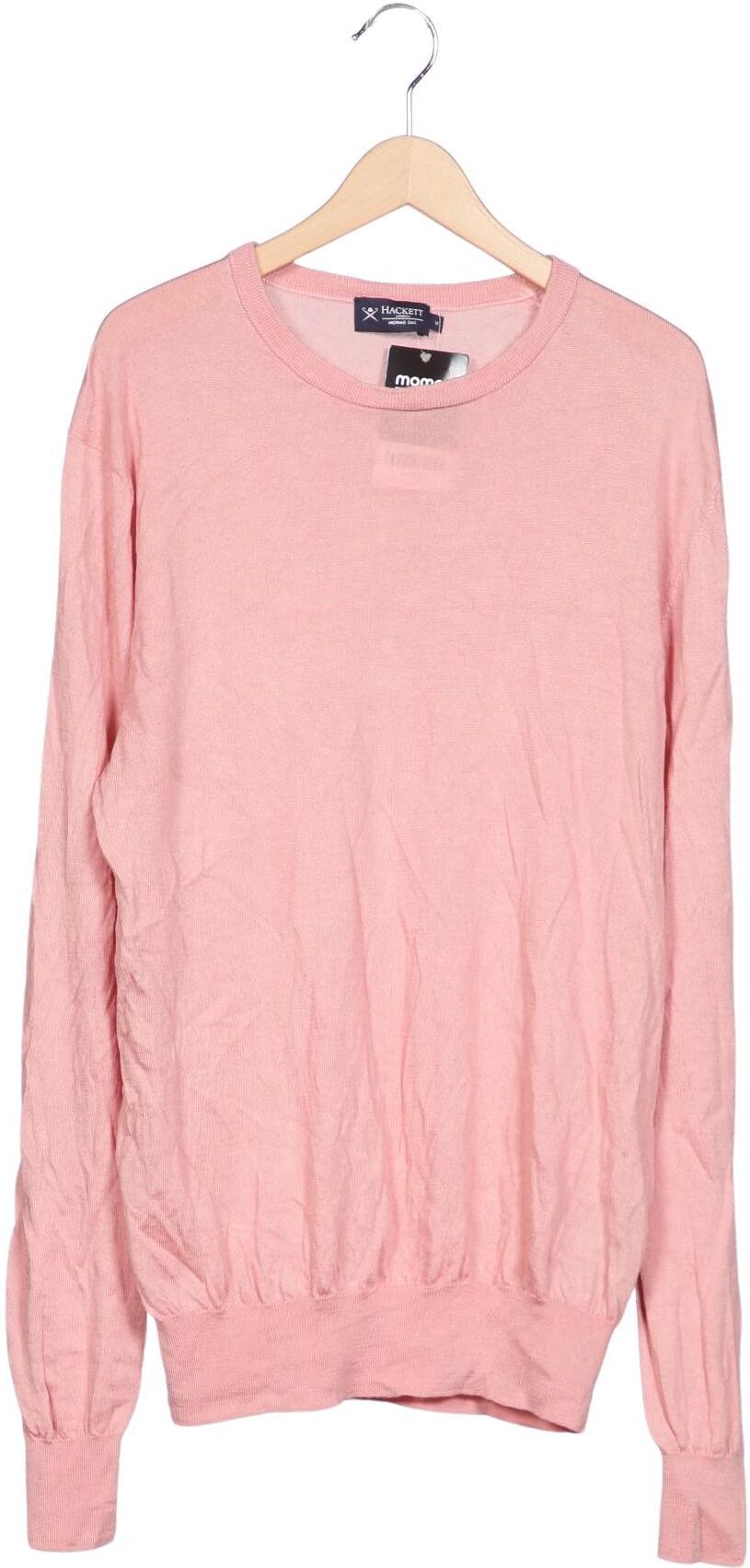 Hackett London Herren Pullover, Pink, Gr. M, Seide / Merino - Second Hand