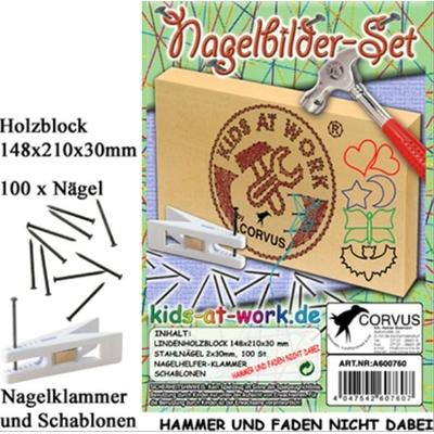Corvus A600760 - Kids-at-Work, Nagelbilder-Set