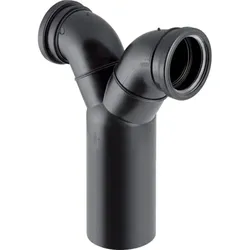 Geberit PE Doppelanschlussbogen 90Gr d110/110