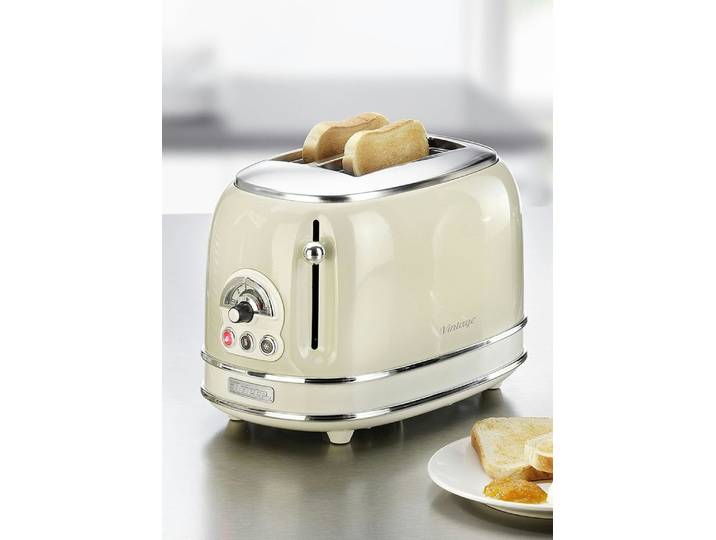 Ariete Toaster im Vintage-Design, Creme