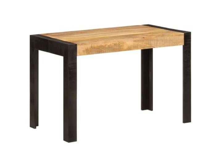 HEFZGDB Massivholz Esstisch Mango 120x60x76 cm Retro Stil Küchentisch mit robuster Tischplatte für Esszimmer langlebig und stabil