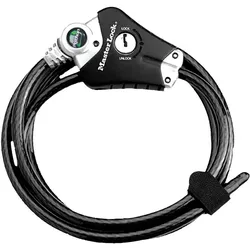 Master Lock® Fahrradschloss 1.8 m schwarz