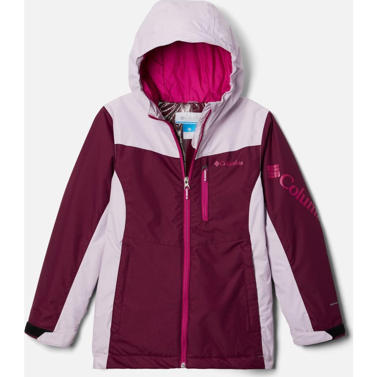 Columbia Rosie Run Insulated Jacket marionberry, aura, wild fuchsia (616) XS 200974-2009741-616-XS