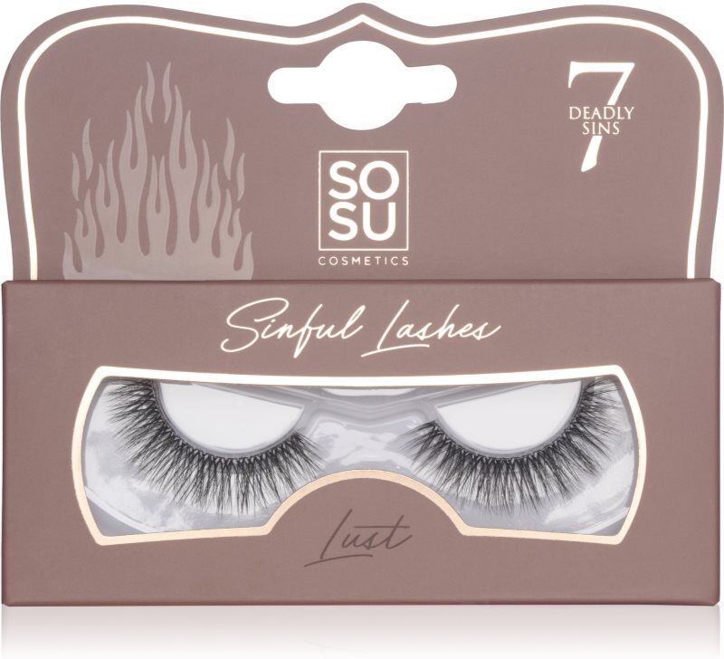 SOSU Cosmetics 7 Deadly Sins Lashes faux-cils Lashes Lust 1 pcs