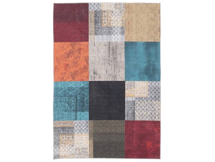 VINTAGE DESIGNERTEPPICH FINESSE PATCHWORK