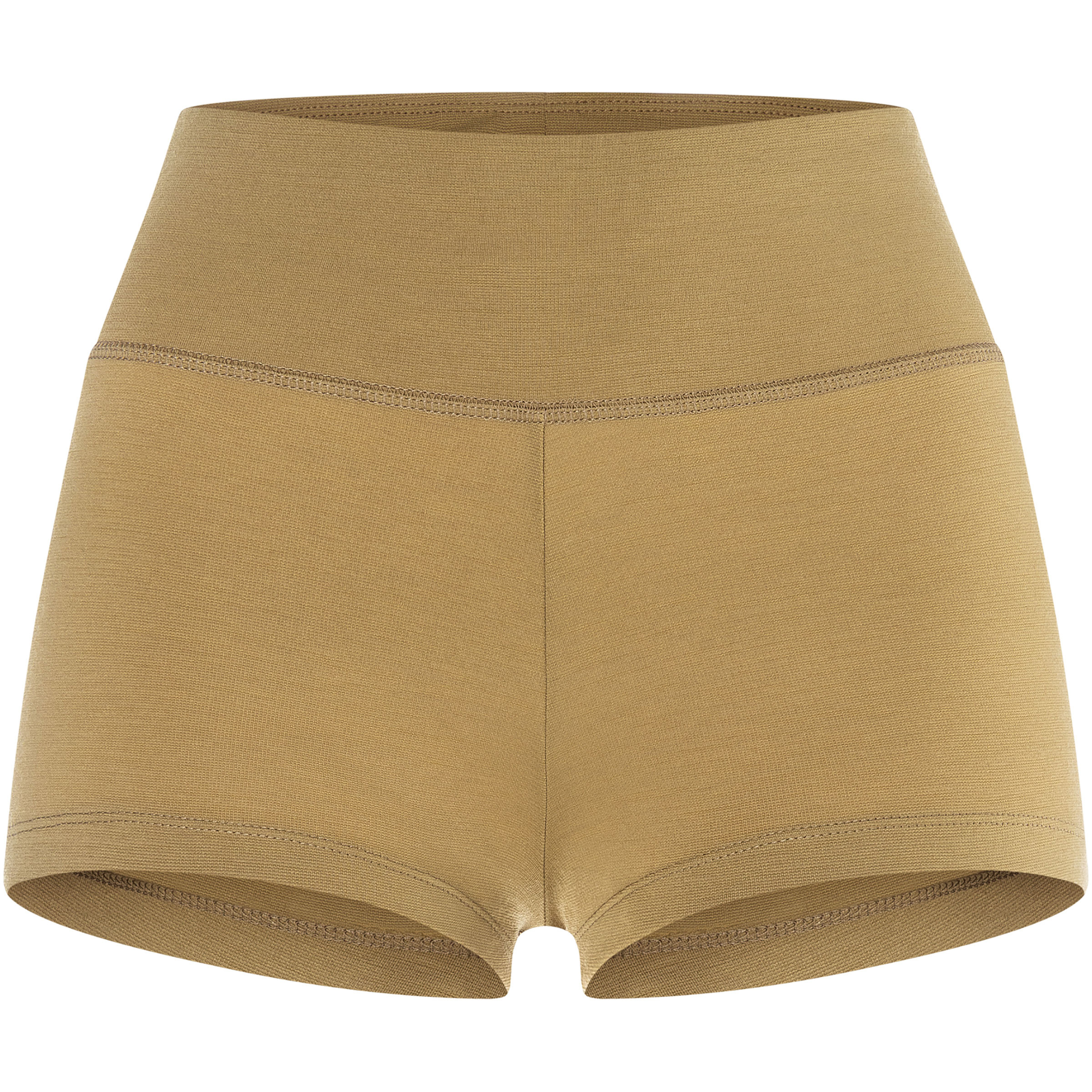 Super.Natural Super Short Tights Damen Laufhose braun Größe S Yoga | Laufen Hautfreundlich Merinowolle