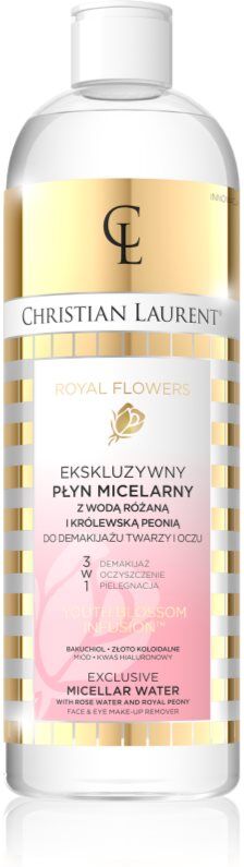 Christian Laurent Royal Flowers cleansing and makeup-removing micellar water 3-in-1 500 ml