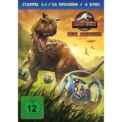 Jurassic World - Neue Abenteuer - Staffel 1-3 [4 DVDs], DVD