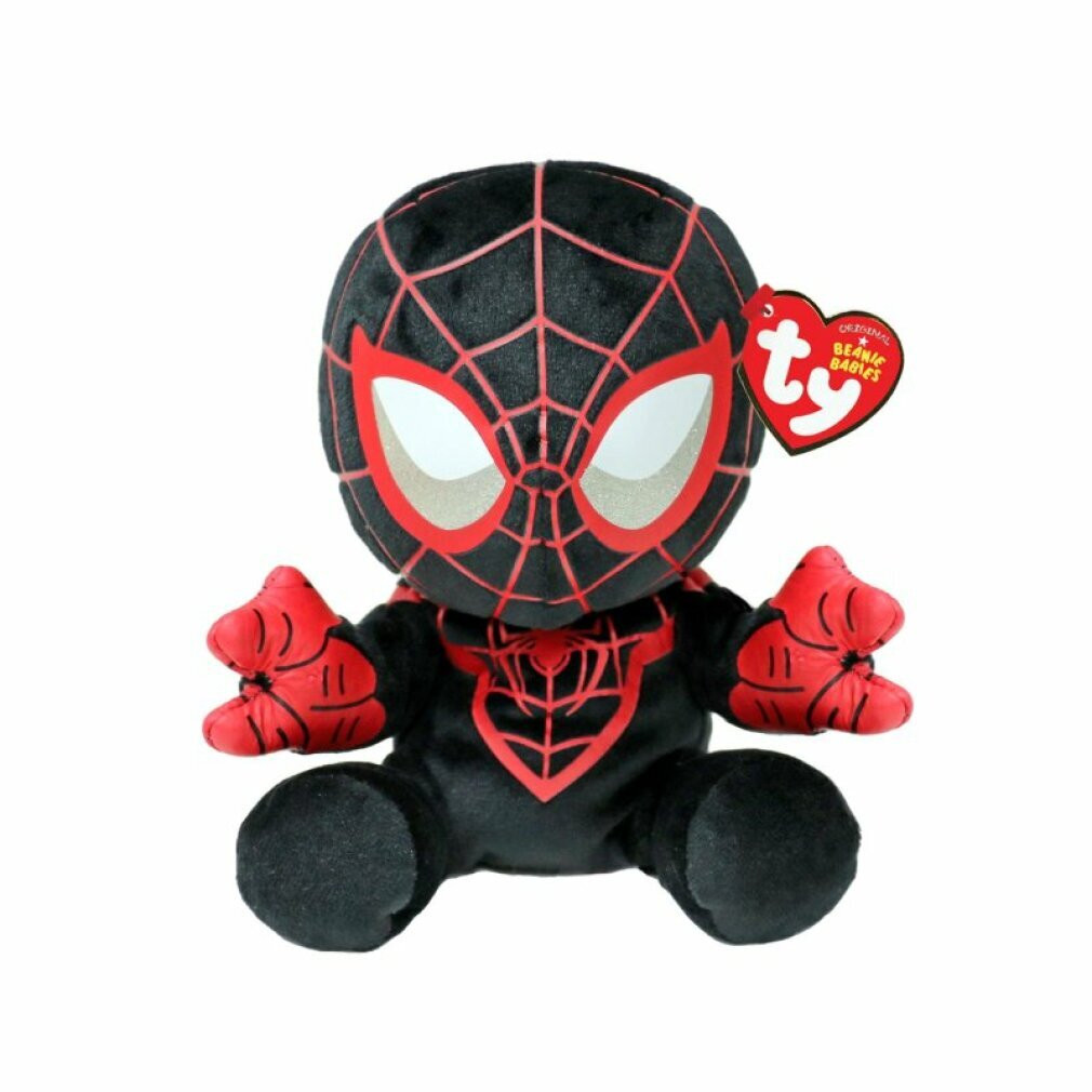 Ty Beanie Baby Marvel Spider-Man Miles Morales knuffel, 15 cm