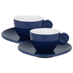 Gimex Espressotassen 2er Set Blau