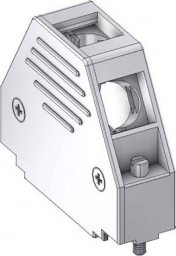 Deltron Connectors DCM37UN4 D-SUB Gehäuse Polzahl: 37 Kunststoff, metallisiert 180°, 45° Metall 1St.
