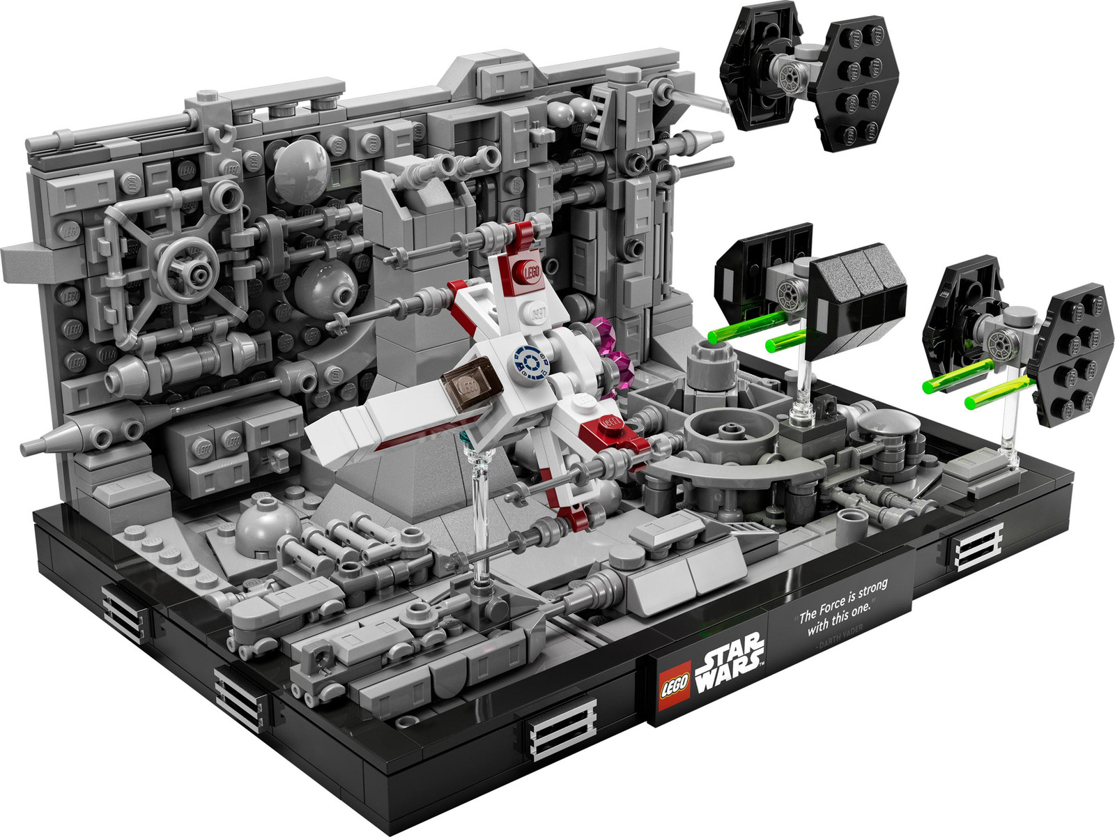 LEGO 75329 Aanval op de Death Star diorama