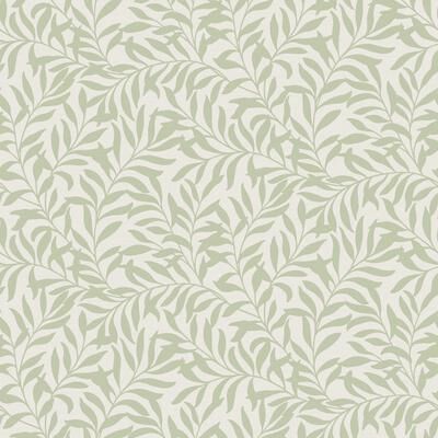 Fine Decor Salix Sage Trailing Leaf Wallpaper - 396 x 20.5