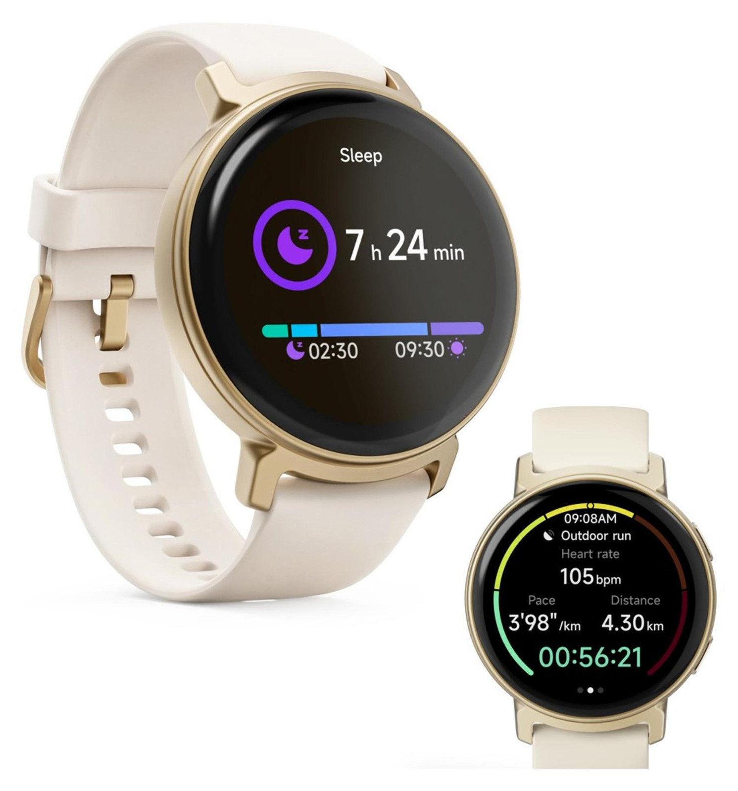 Hama Arion Smartwatch met 3,35 cm AMOLED-touchscreen en GPS, 37 gram