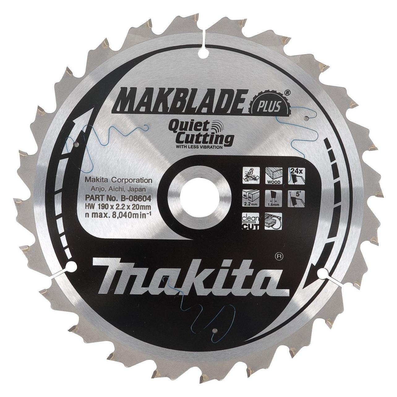 Makita Medžio pjovimo diskas 216x2,4x30 Z48 HM (B-08632)