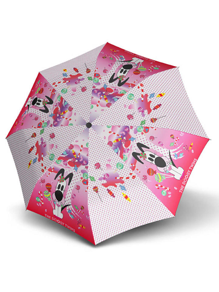 Doppler Kinderschirm in Pink/ Weiß - onesize