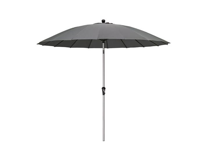 Gartenschirm Pesaro grau Ø 300 cm 255