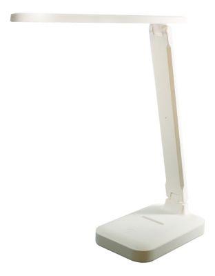 UNILUX LED-Tischleuchte KAPA, faltbar, Weiß, dimmbar, Farbtemperatur einstellbar, mit Akku,