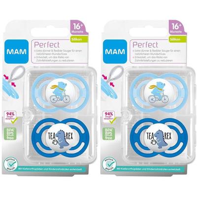 MAM Perfect Silikon 16+ Monate 2x 2x2 St