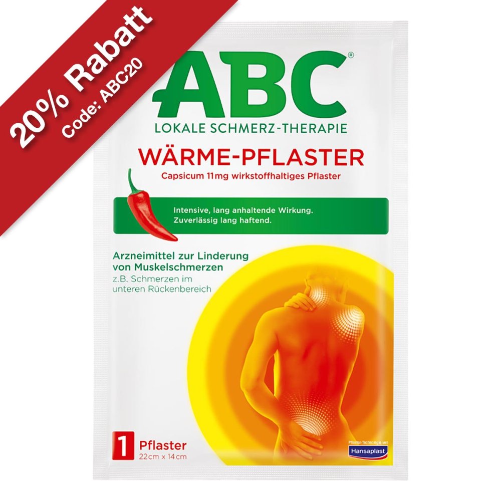 Beiersdorf AG ABC Wärme-Pflaster Capsicum 02295494