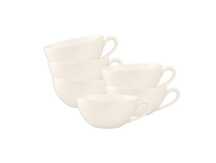 Seltmann Weiden Teetassen Savona Fine Diamond creme 170 ml, Creme, Keramik, Rund, Geschirr, Tassen, Teetassen