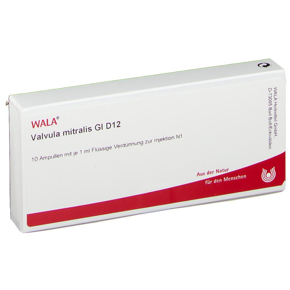 Valvula mitralis GL D 12 Ampullen 10x1 ml