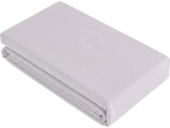 Fixleintuch PERCALE 160x200cm hellgrau