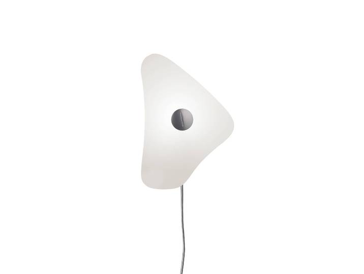 Foscarini Designer Wandleuchte Bit 4, weiß / opal, für Wohn- / Esszimmer, Glas, Design