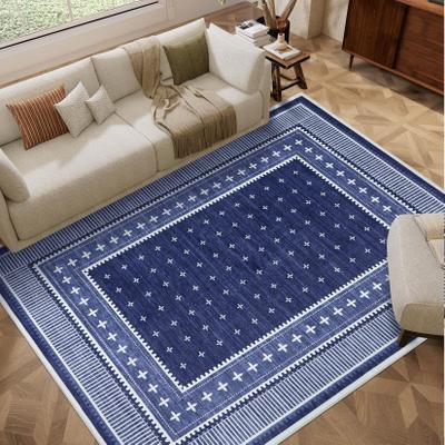 Garvee Washable Border Geometric Area Rugs for Living Room Bedroom