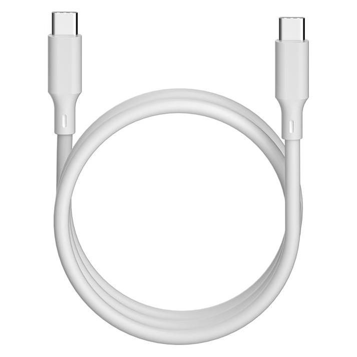 Forever Core Forever Recycling Kabel USB-C - USB-C 1,5m 3A KR15-CC-00 weiss (1.50 m, USB 2.0) (52523120)