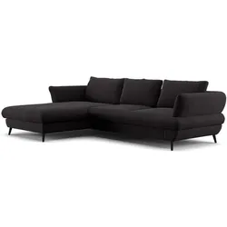 COTTA Ecksofa mit Funktion Balou Stoff Black